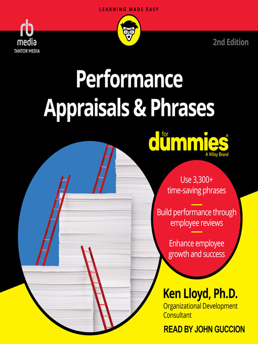 Cover image for Performance Appraisals & Phrases For Dummies